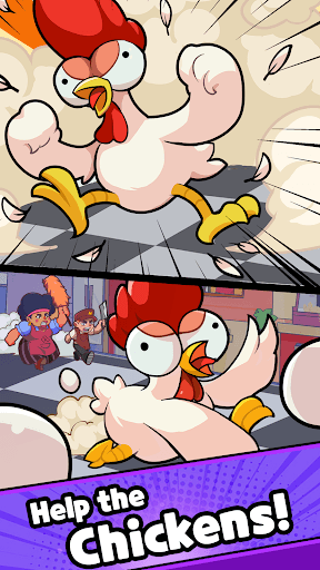 Cluck Avengers - Idle RPG screenshot 1 - screenshot