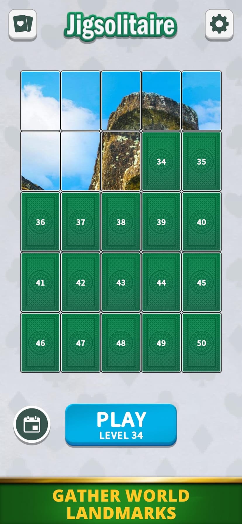 Jigsolitaire screenshot 3 - screenshot