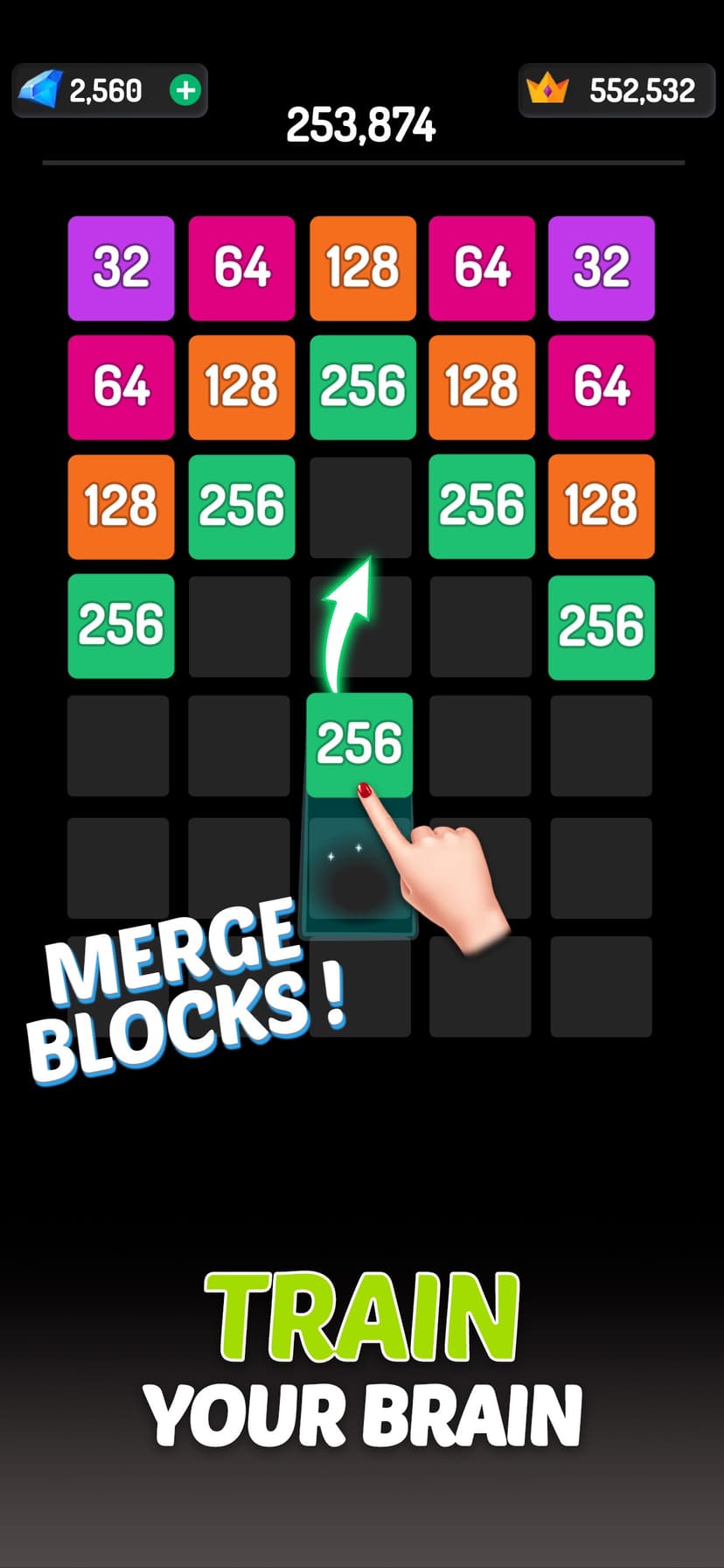 X2 Blocks: 2048 Number Puzzle screenshot 2 - screenshot