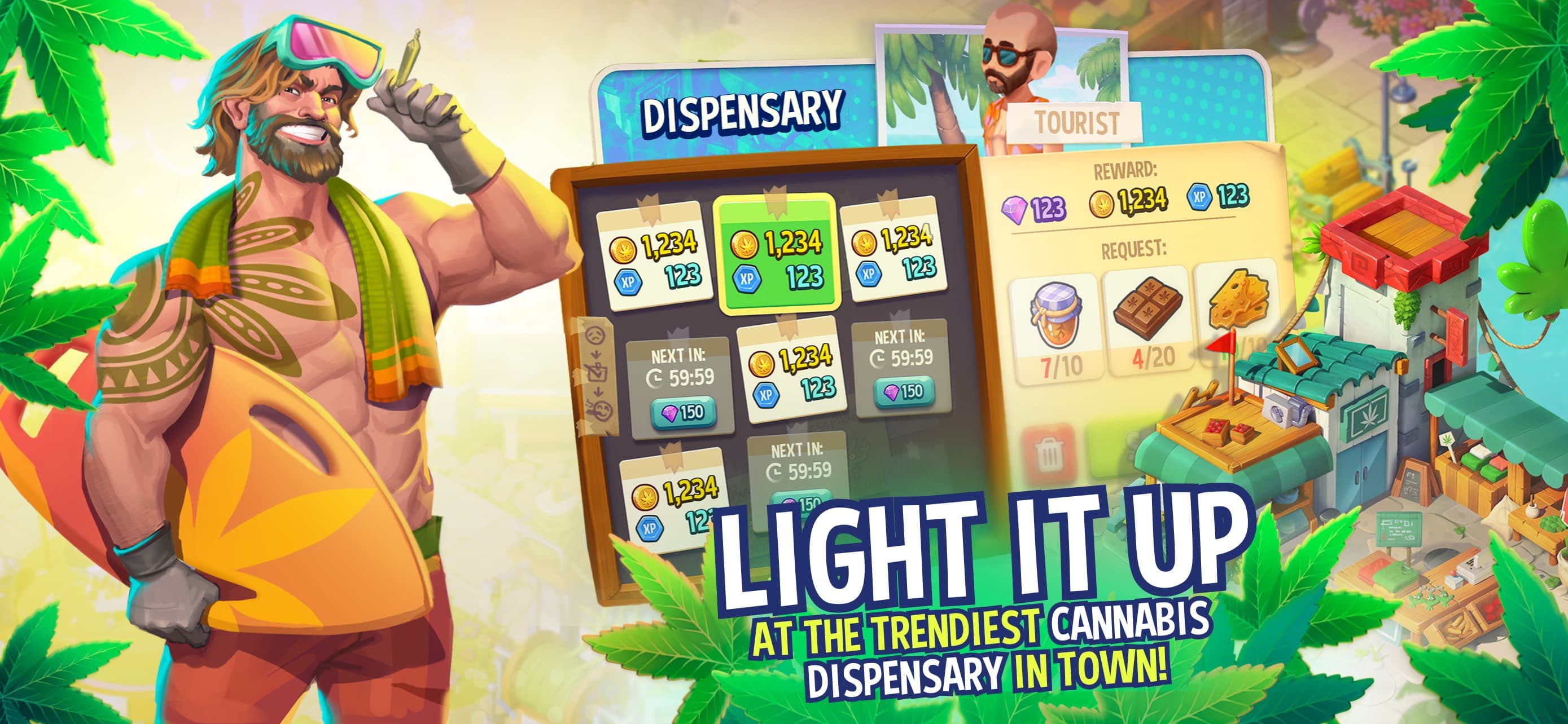 Hemp Paradise: 420 Weed Farm screenshot 3 - screenshot