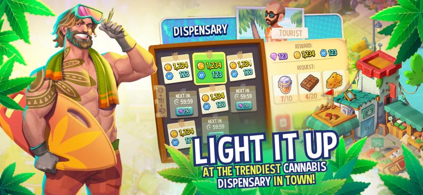 Hemp Paradise: 420 Weed Farm screenshot 3 - screenshot