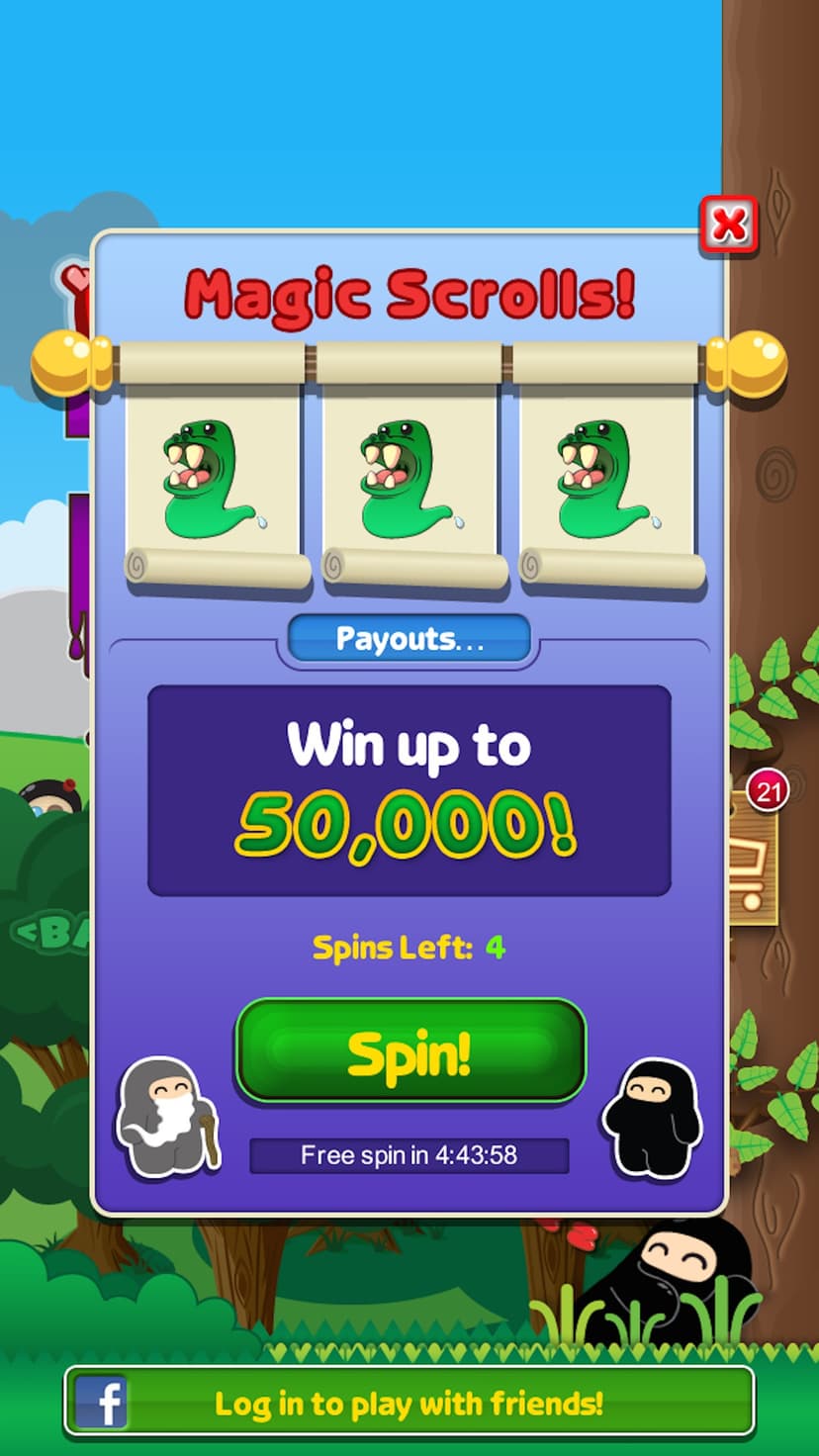 Ninjatown: Trees Of Doom! screenshot 4 - screenshot