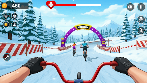BMX Cycle Race: Bicycle Game screenshot 4 - screenshot