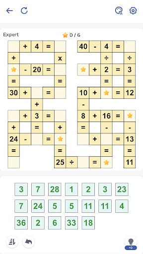 Crossmath® - Math Puzzle Games screenshot 8 - screenshot
