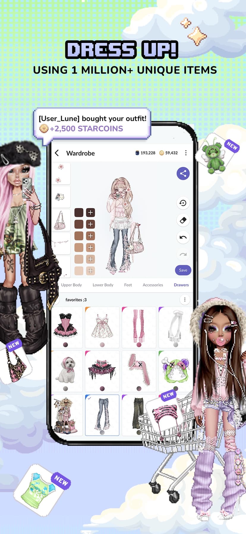 Everskies: Avatar Dress up screenshot 2 - screenshot