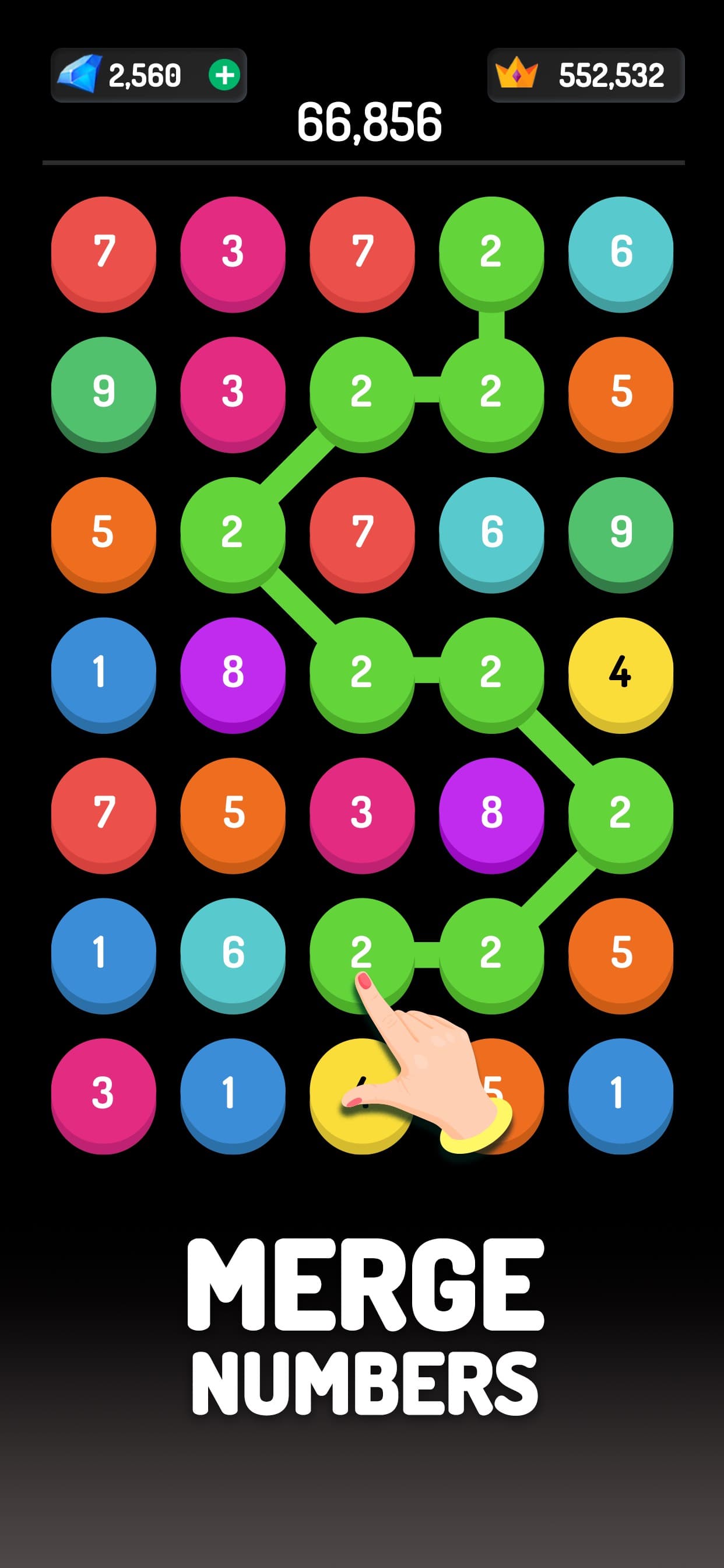 Merge Dots - Number Match Game screenshot 2 - screenshot