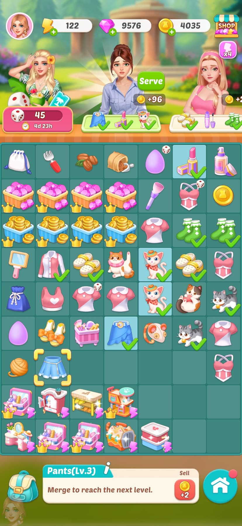 Love & Fashion: Merge Story screenshot 2 - screenshot