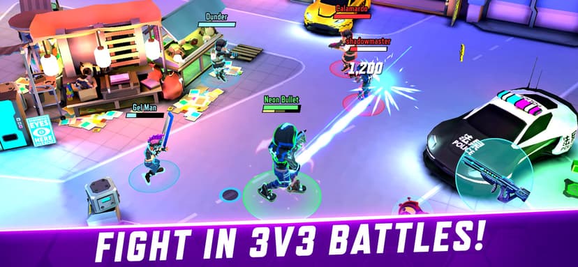 Gridpunk - PvP Battle Arena screenshot 1 - screenshot