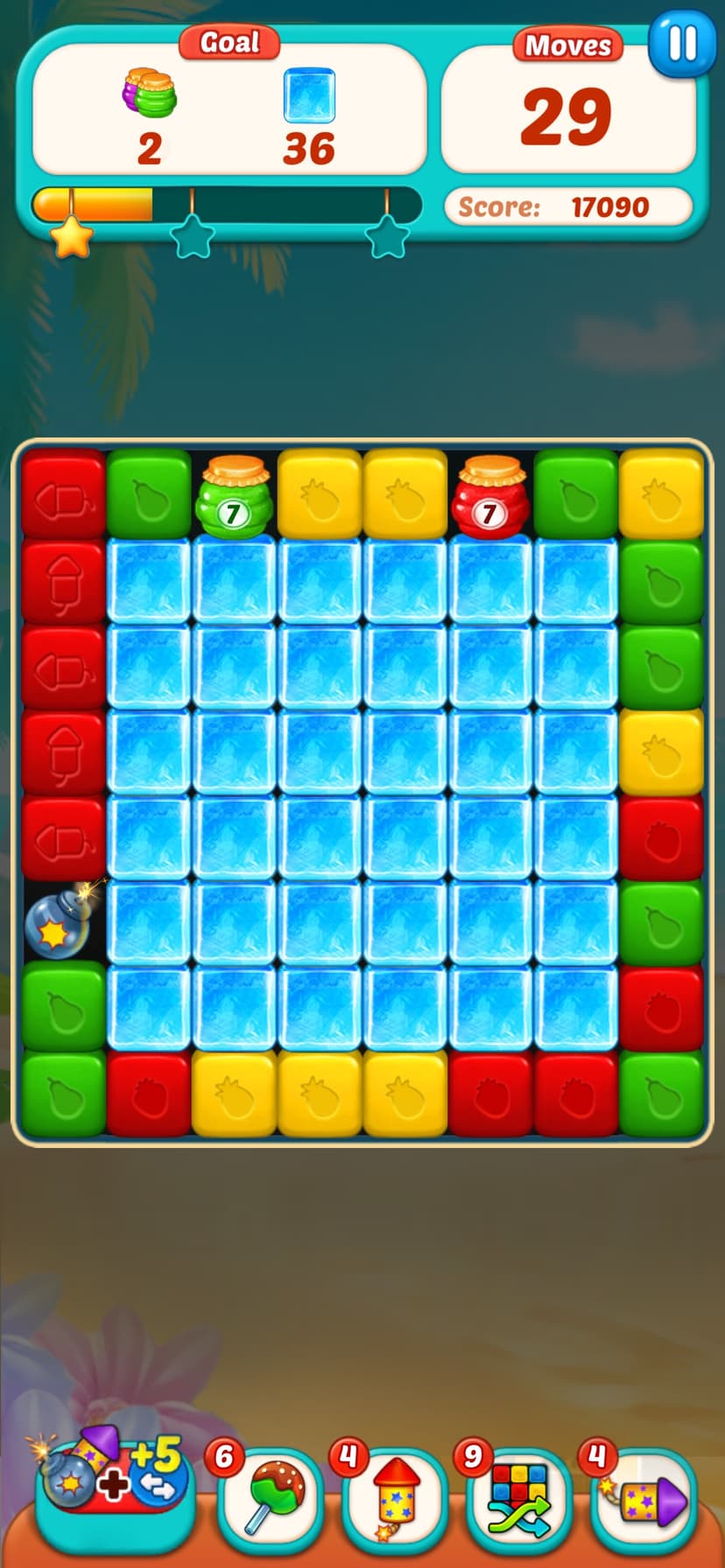 Fruit Cube Blast: Match 3 Game screenshot 8 - screenshot