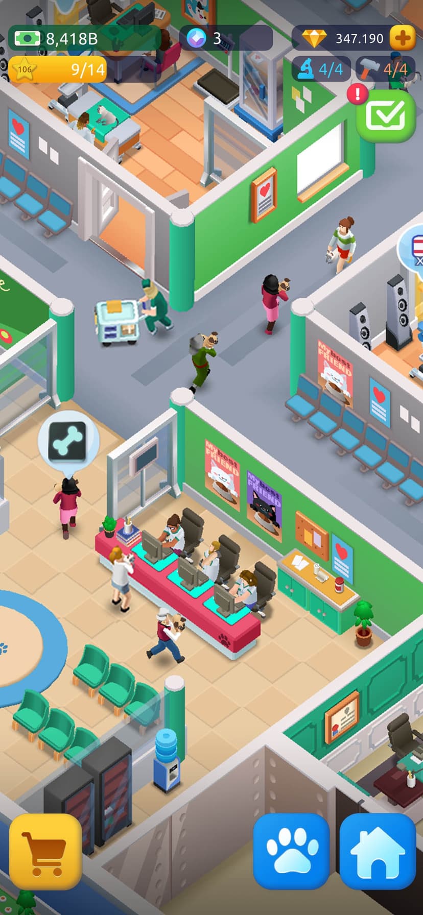 Pet Rescue Empire Tycoon—Game screenshot 6 - screenshot