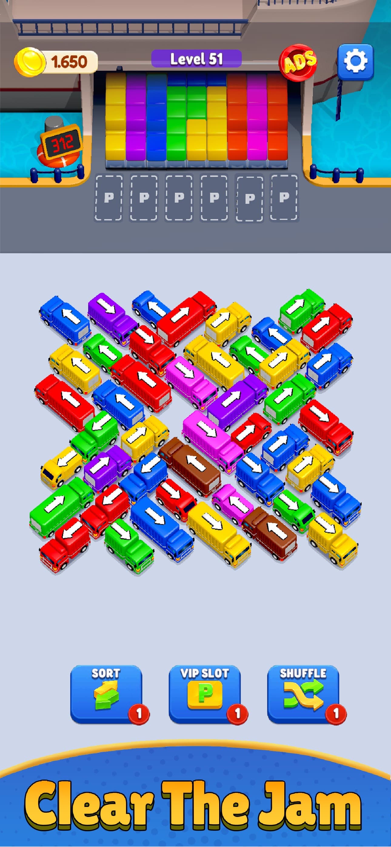 Truck Sort: Color Frenzy screenshot 4 - screenshot