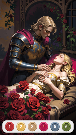 Dark Fairytale Color by Number screenshot 17 - screenshot