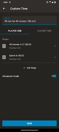 Chess Clock screenshot 3 - screenshot