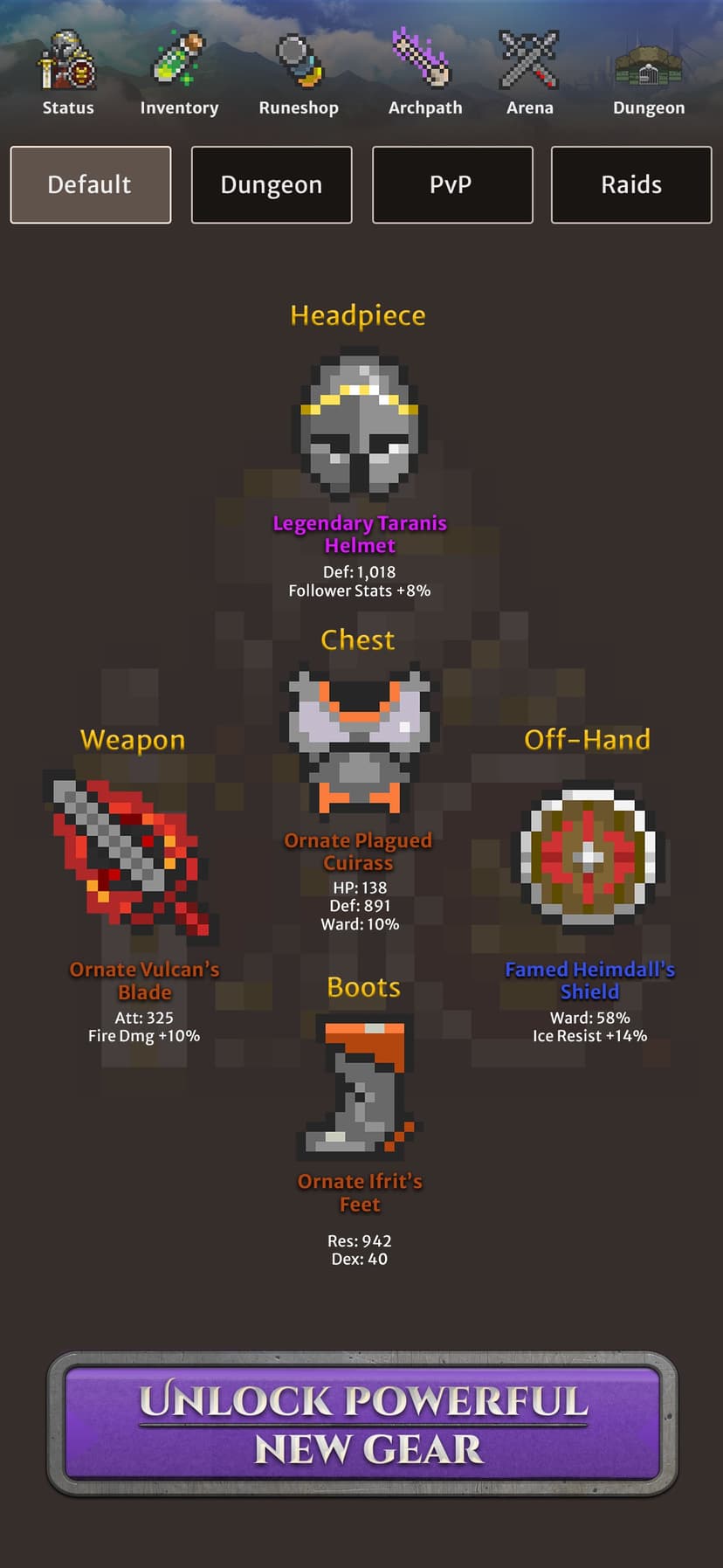 Orna: A Fantasy RPG & MMO game screenshot 4 - screenshot