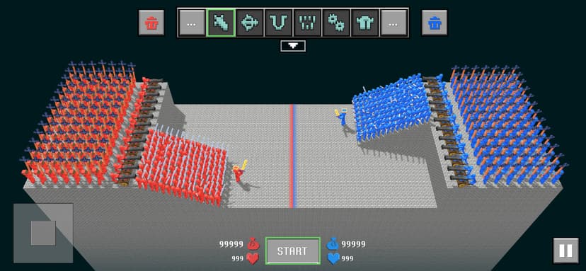 Blocky Ragdoll Battle screenshot 4 - screenshot