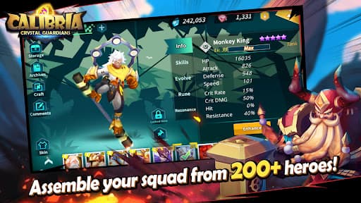 Calibria: Crystal Guardians screenshot 1 - screenshot