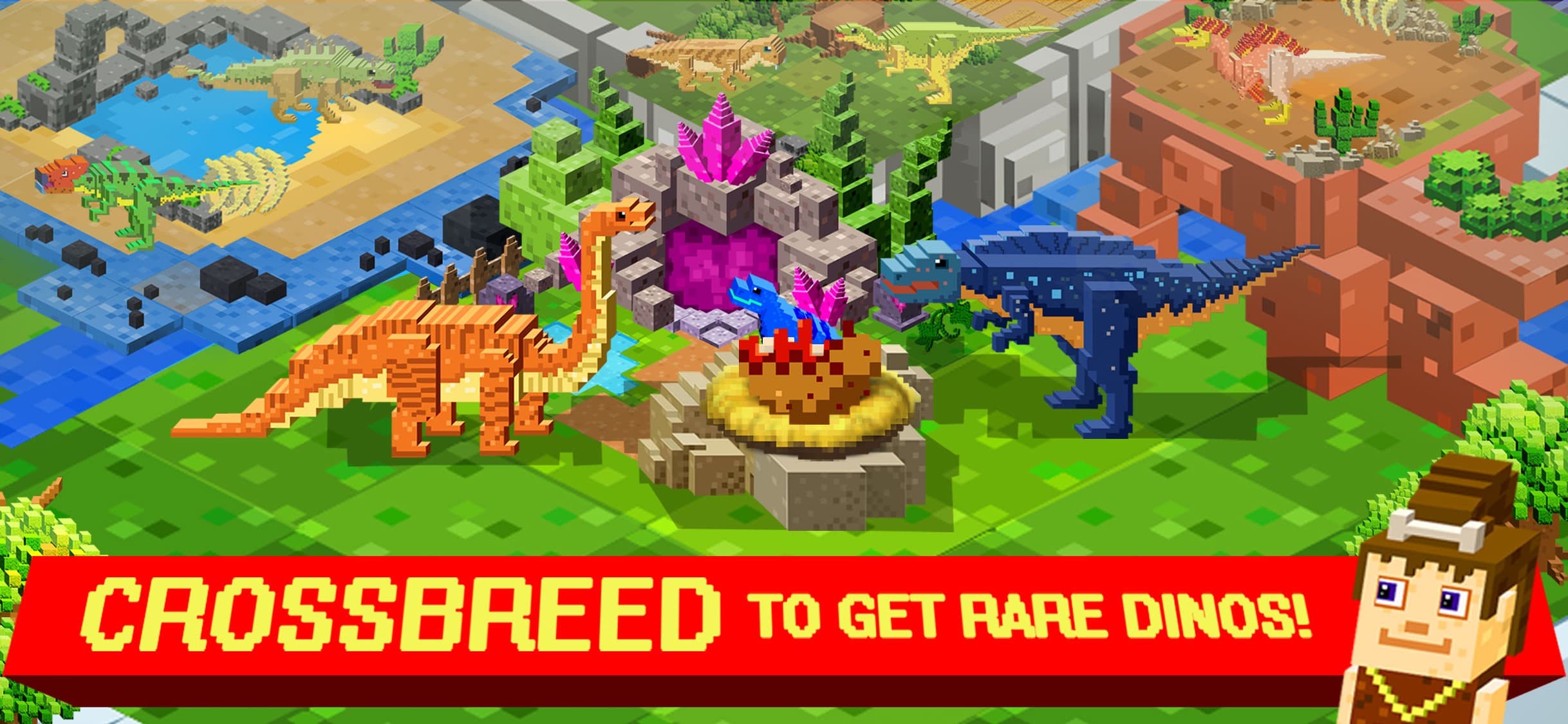 Jurassic Pixel Dinosaur Craft screenshot 4 - screenshot