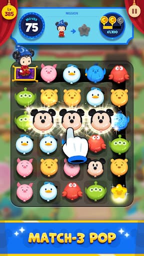 Disney Pop Town! Match 3 Games screenshot 2 - screenshot