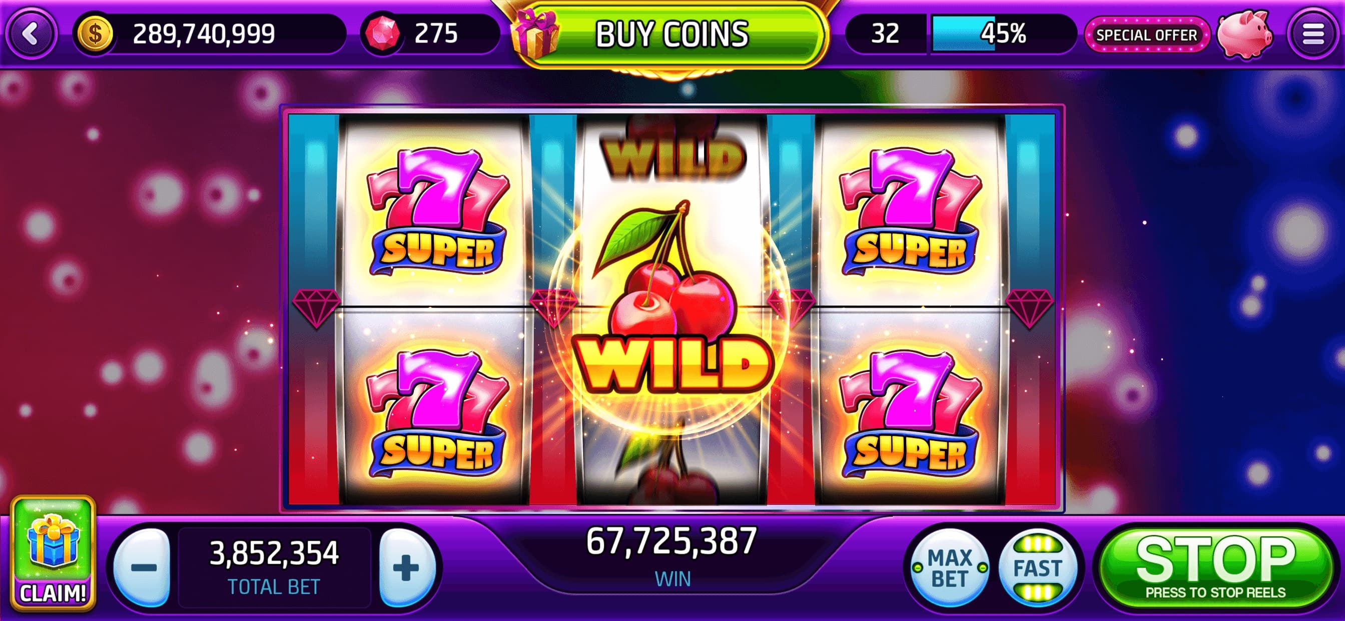 Fortune 777 Slots Vegas Casino screenshot 2 - screenshot