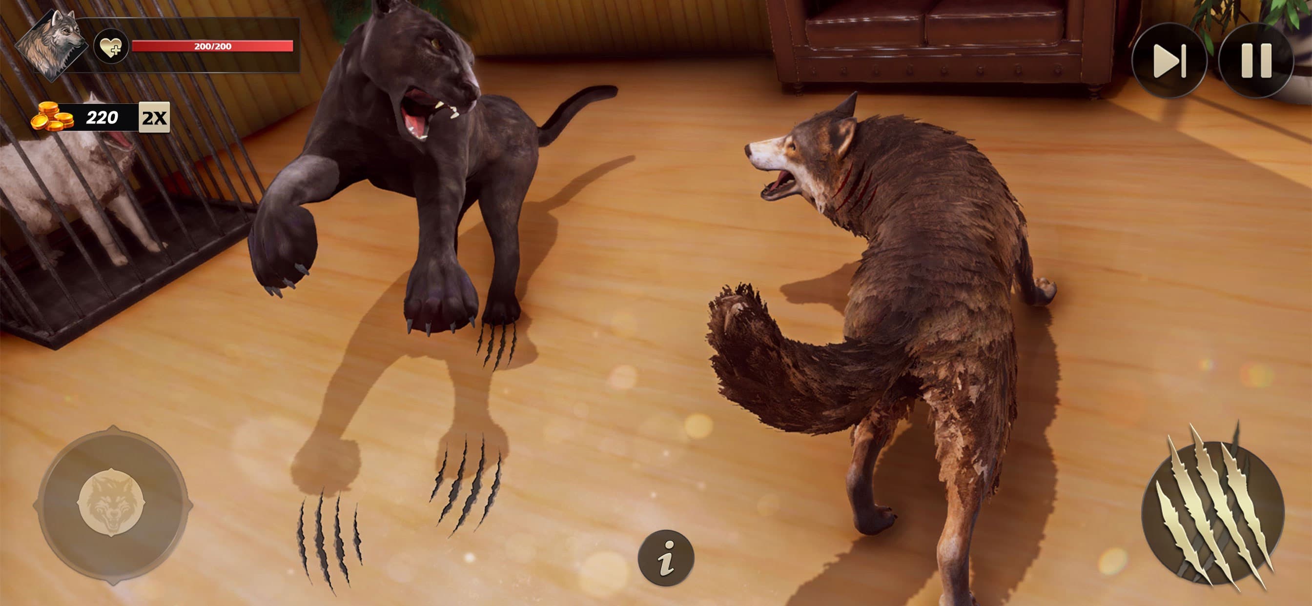 The Wild Wolf Life Sim Games screenshot 5 - screenshot