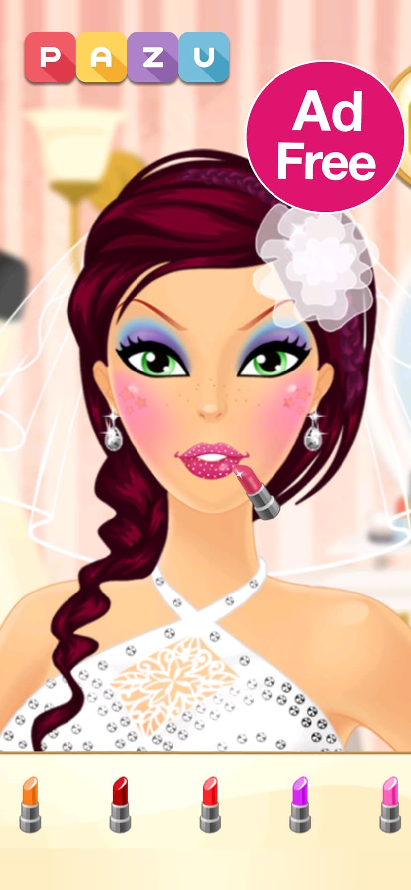 Makeup Girls Wedding Dress up screenshot 2 - screenshot
