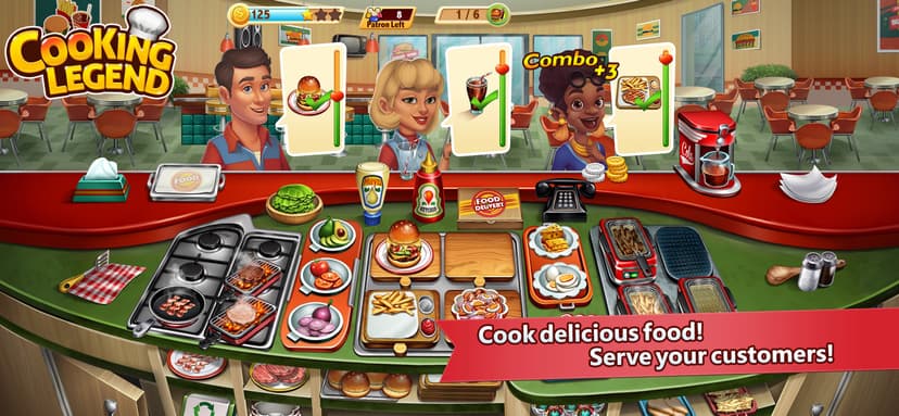 Cooking Legend Restaurant Game screenshot 1 - screenshot