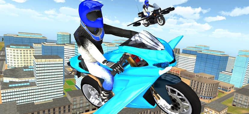Flying Motorbike Simulator screenshot 6 - screenshot