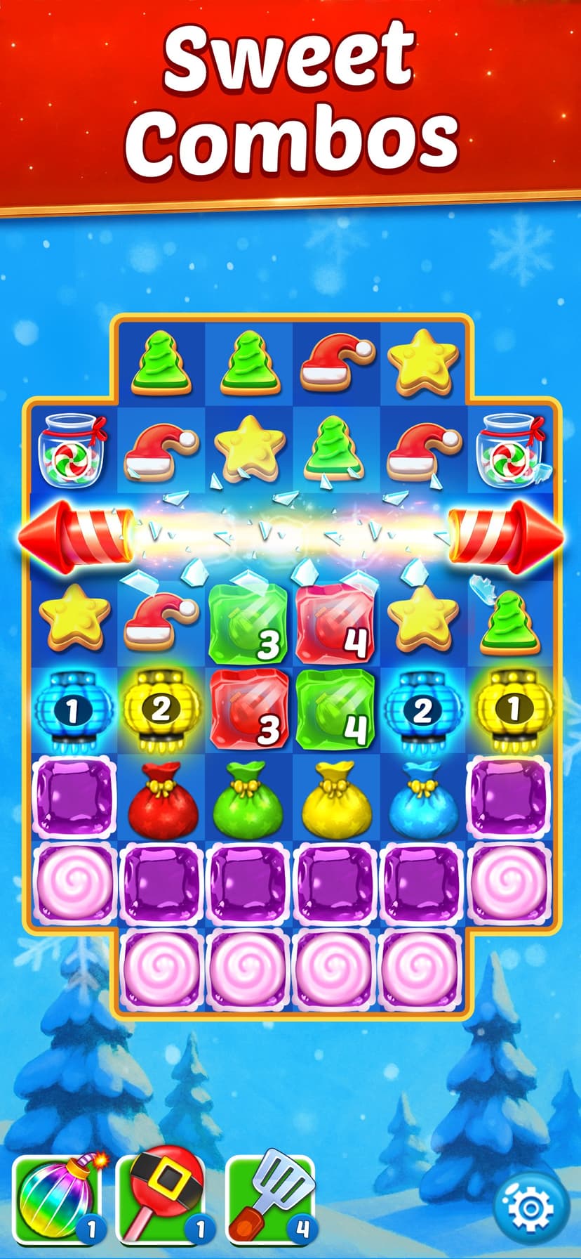 Christmas Cookie - Help Santa screenshot 4 - screenshot