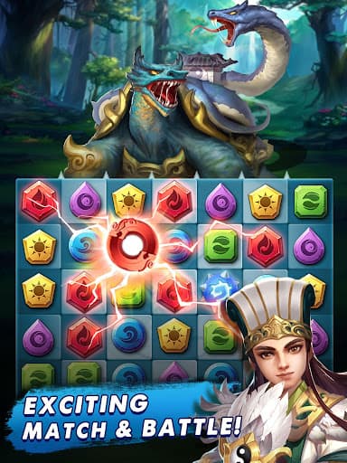 Three Kingdoms & Puzzles: Matc screenshot 11 - screenshot