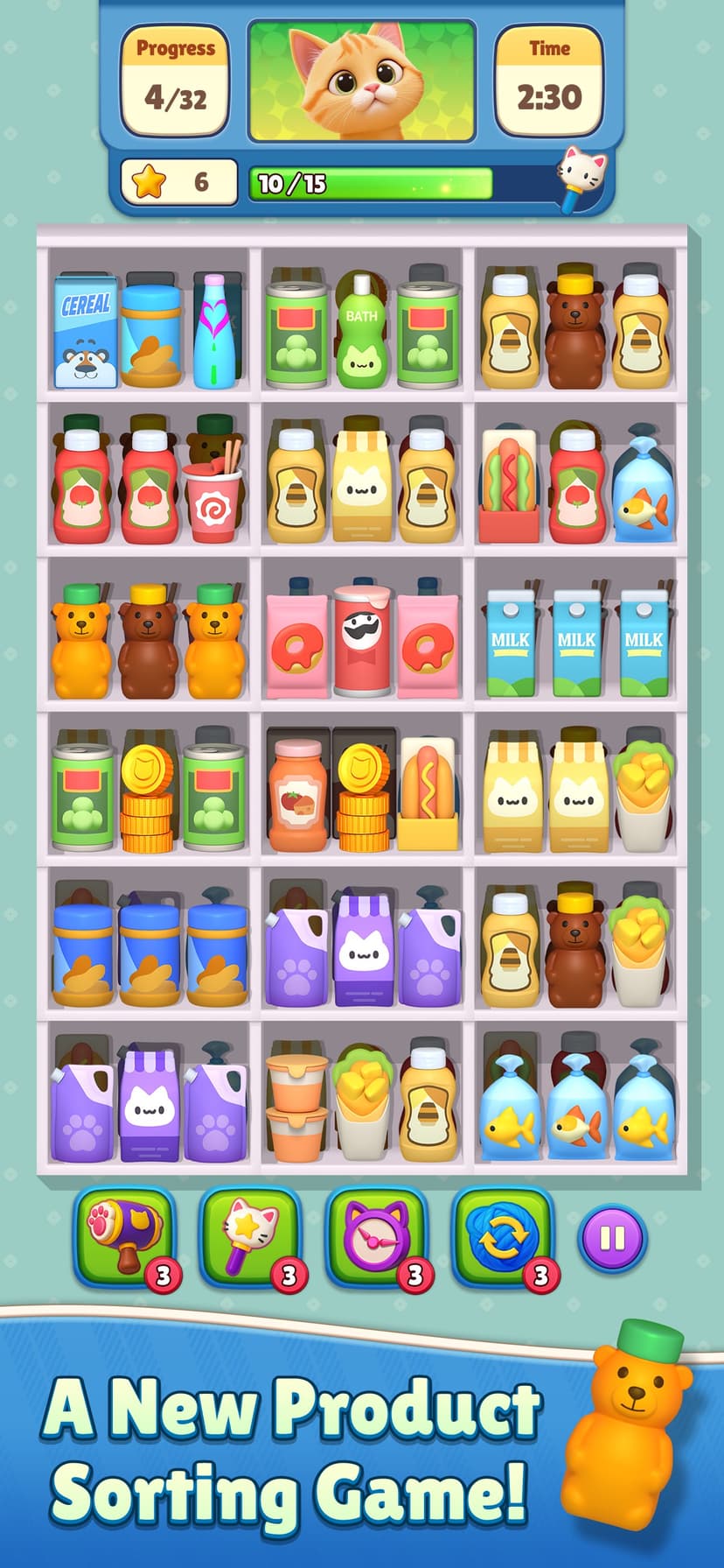 Sort Cats: Goods Puzzle screenshot 7 - screenshot