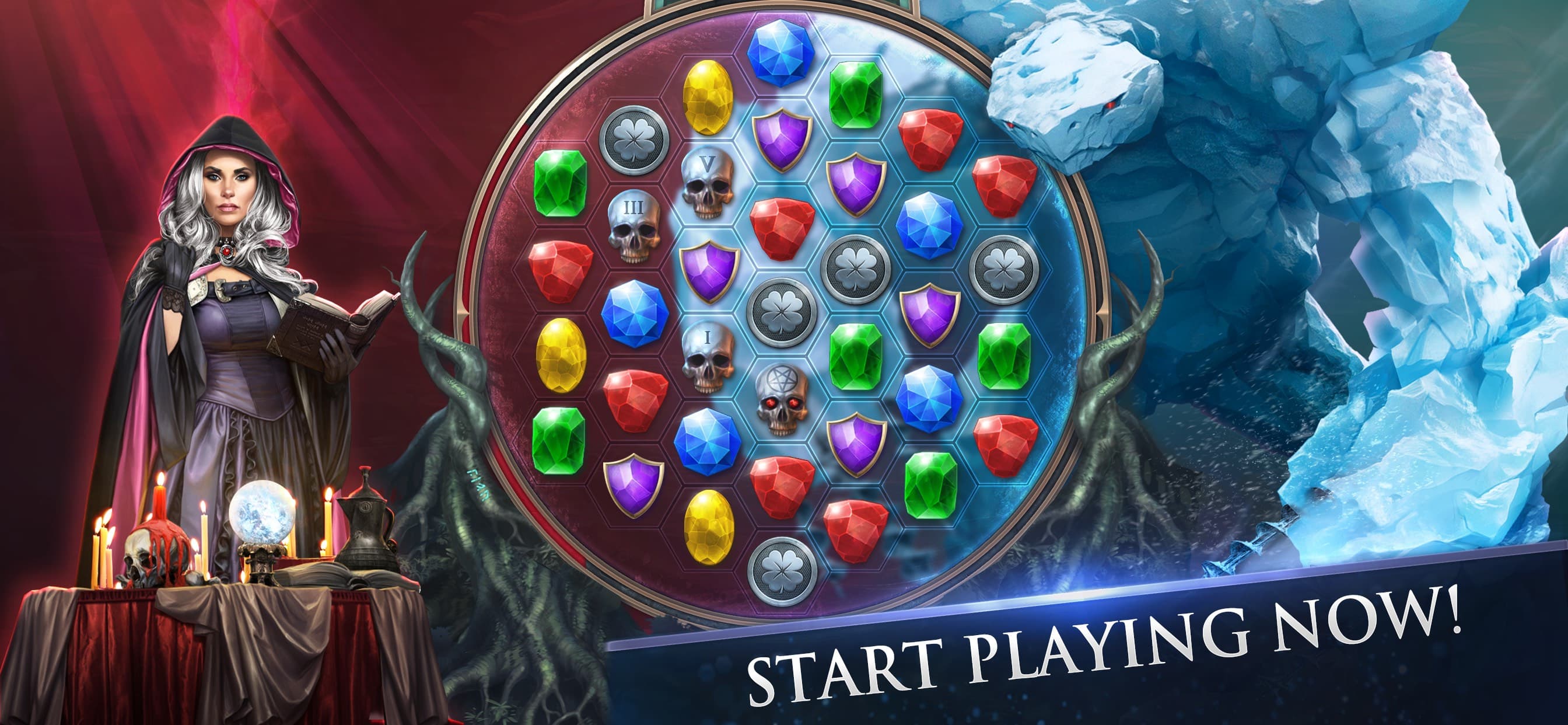 Gunspell 2- Match 3 Puzzle RPG screenshot 8 - screenshot