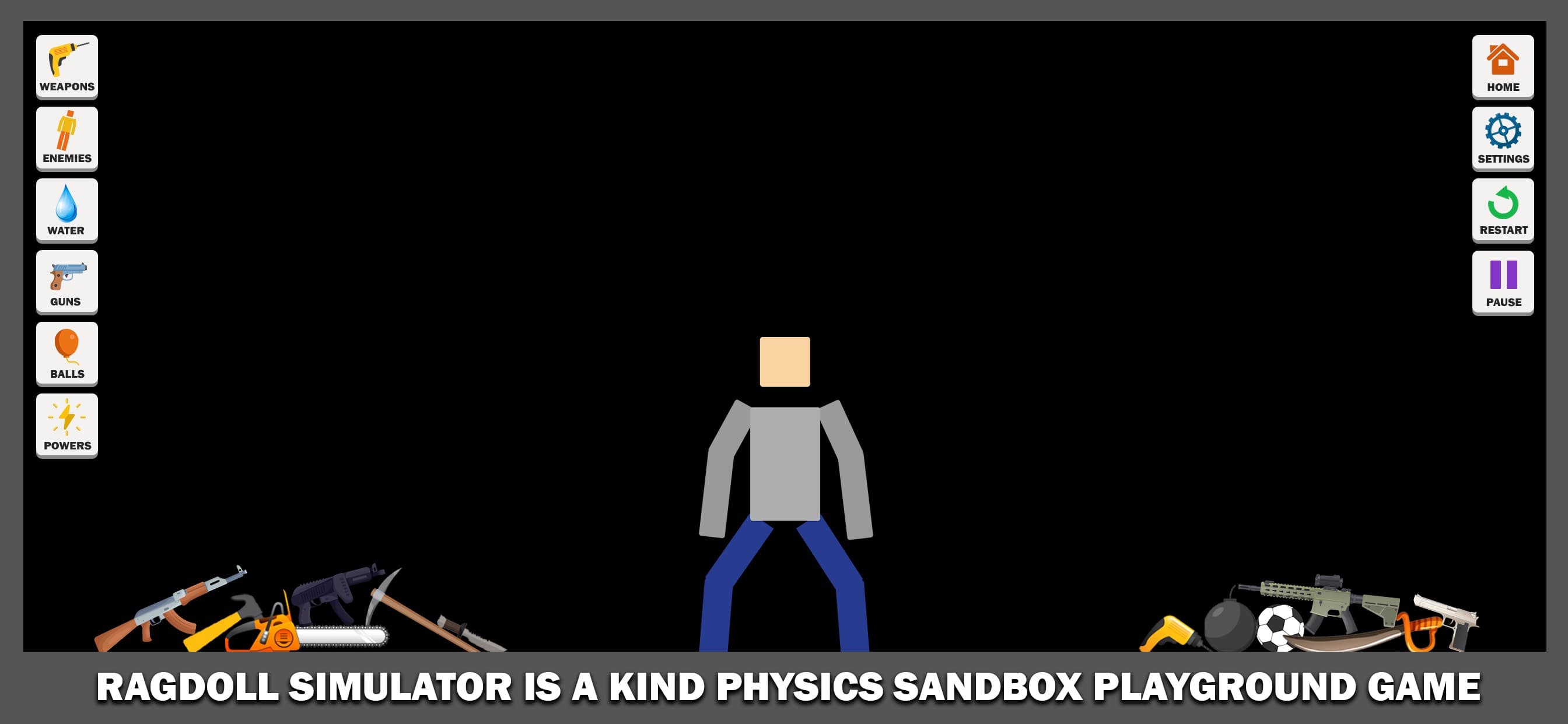 Ragdoll Simulator screenshot 1 - screenshot
