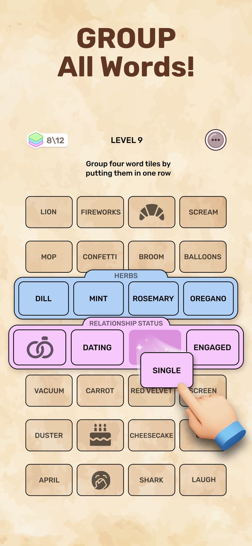 Connect Word Association Game screenshot 1 - screenshot