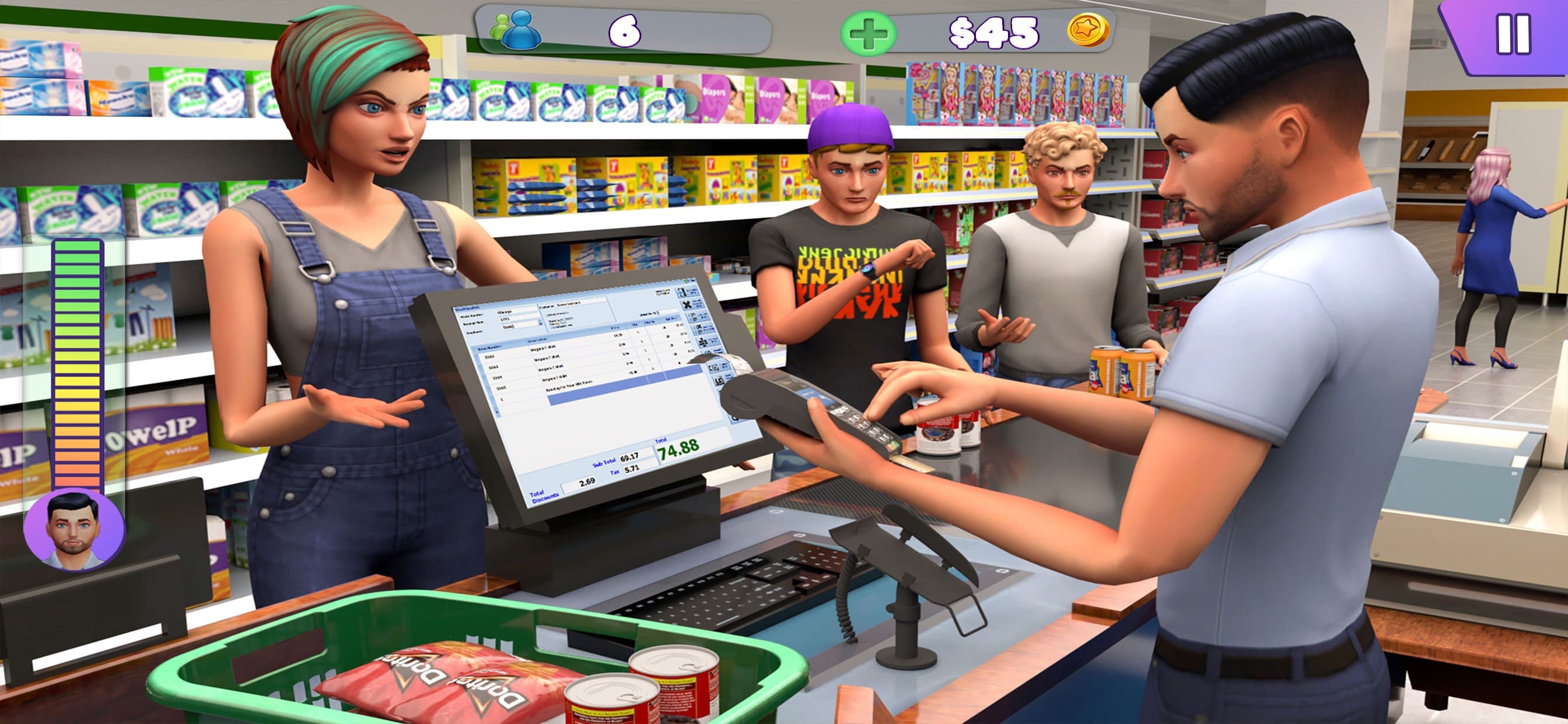 Supermarket Shopping Games 3D screenshot 4 - screenshot
