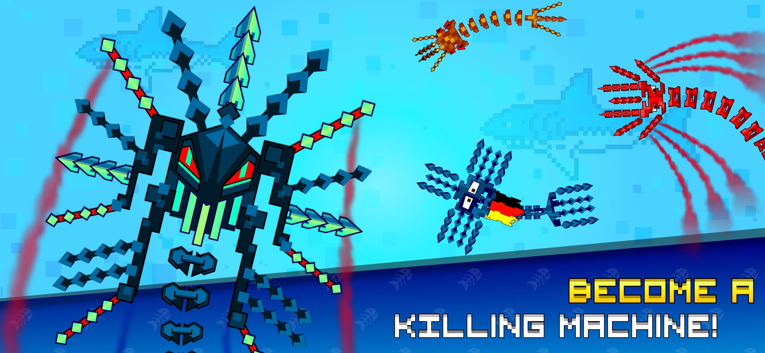 Pixel Sword Fish io screenshot 4 - screenshot