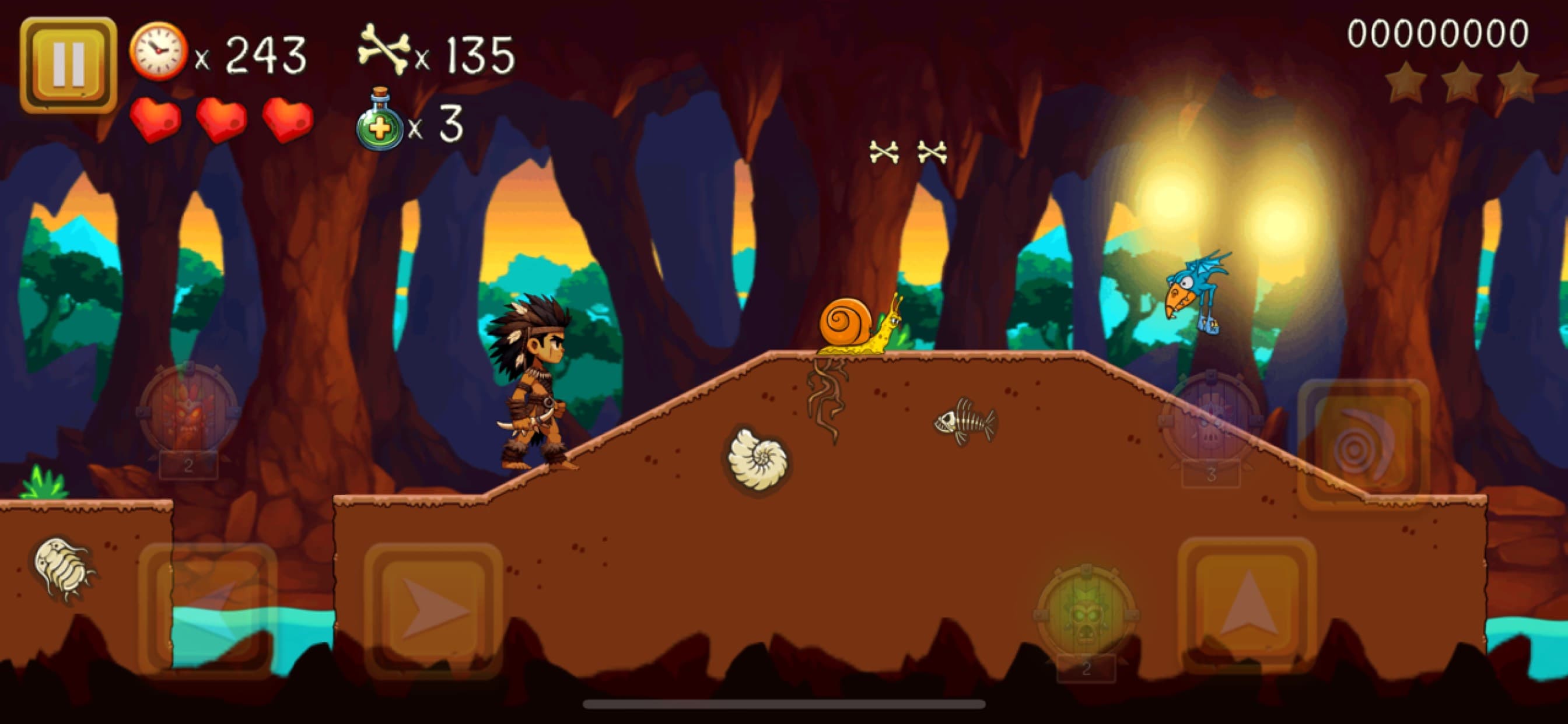 Super Tribe Boy: Dino Run screenshot 6 - screenshot