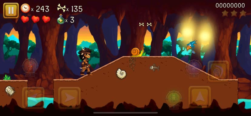 Super Tribe Boy: Dino Run screenshot 6 - screenshot
