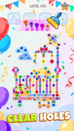 Unscrew Nuts Sort®: Pin Puzzle screenshot 6 - screenshot