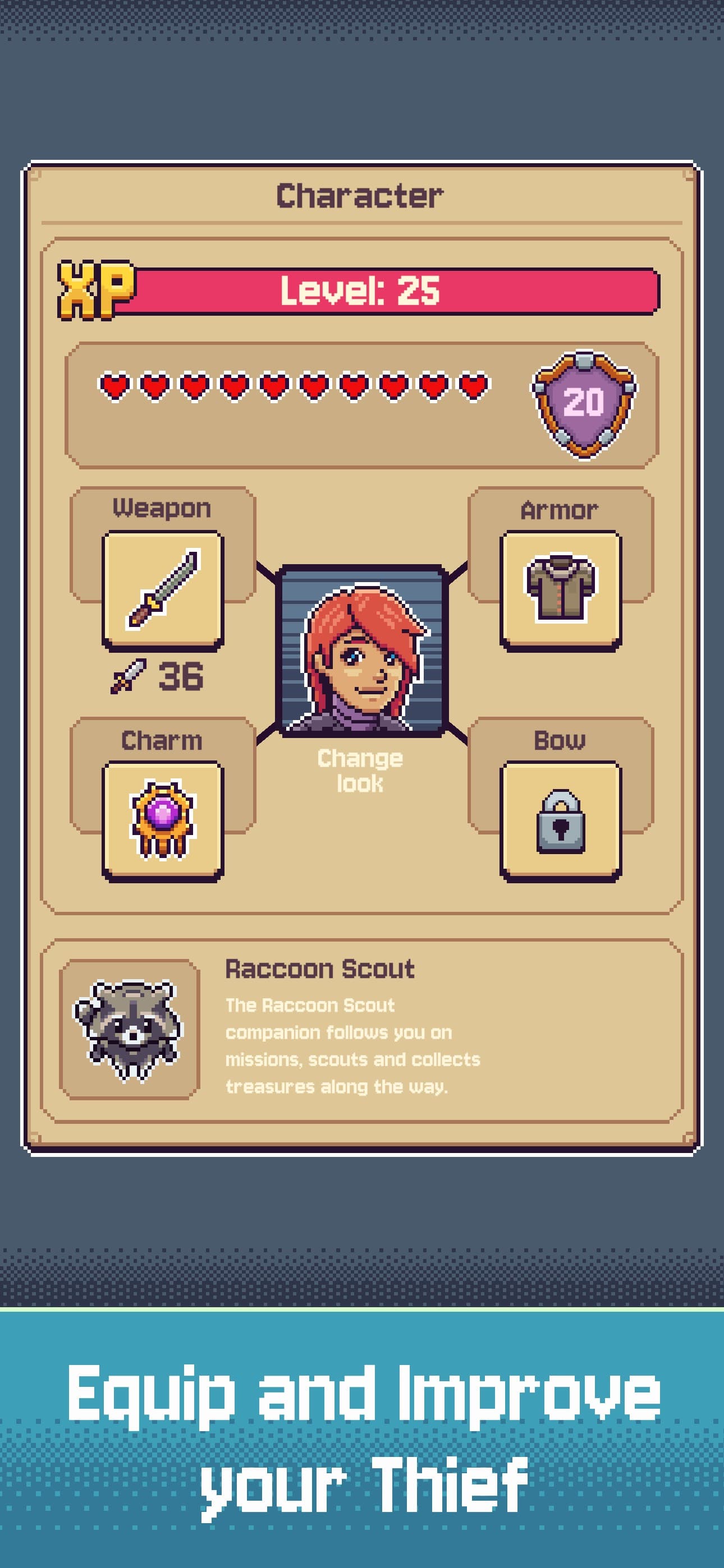 Idle Thief Village: Retro RPG screenshot 7 - screenshot