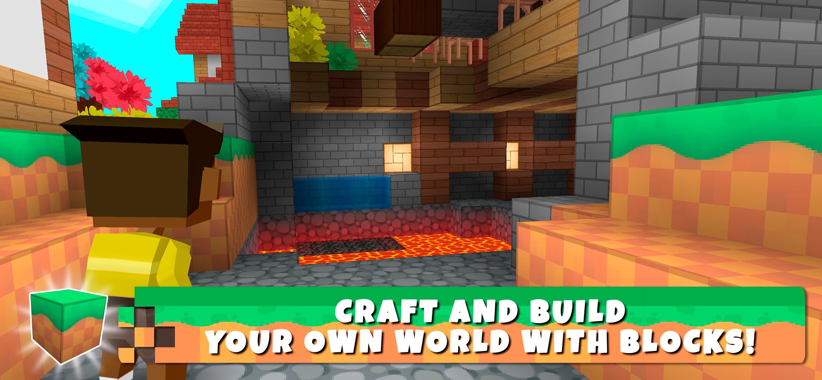 Crafty Lands: Build & Explore screenshot 1 - screenshot