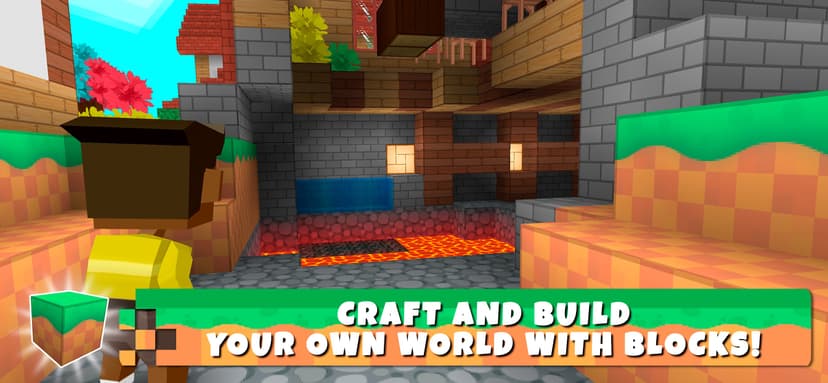Crafty Lands: Build & Explore screenshot 1 - screenshot
