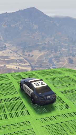 Super Car Jumping screenshot 1 - screenshot