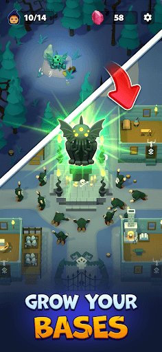 Idle Cult Empire - Evil Tycoon screenshot 3 - screenshot