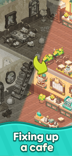 Merge Cat Cafe: Deco screenshot 3 - screenshot