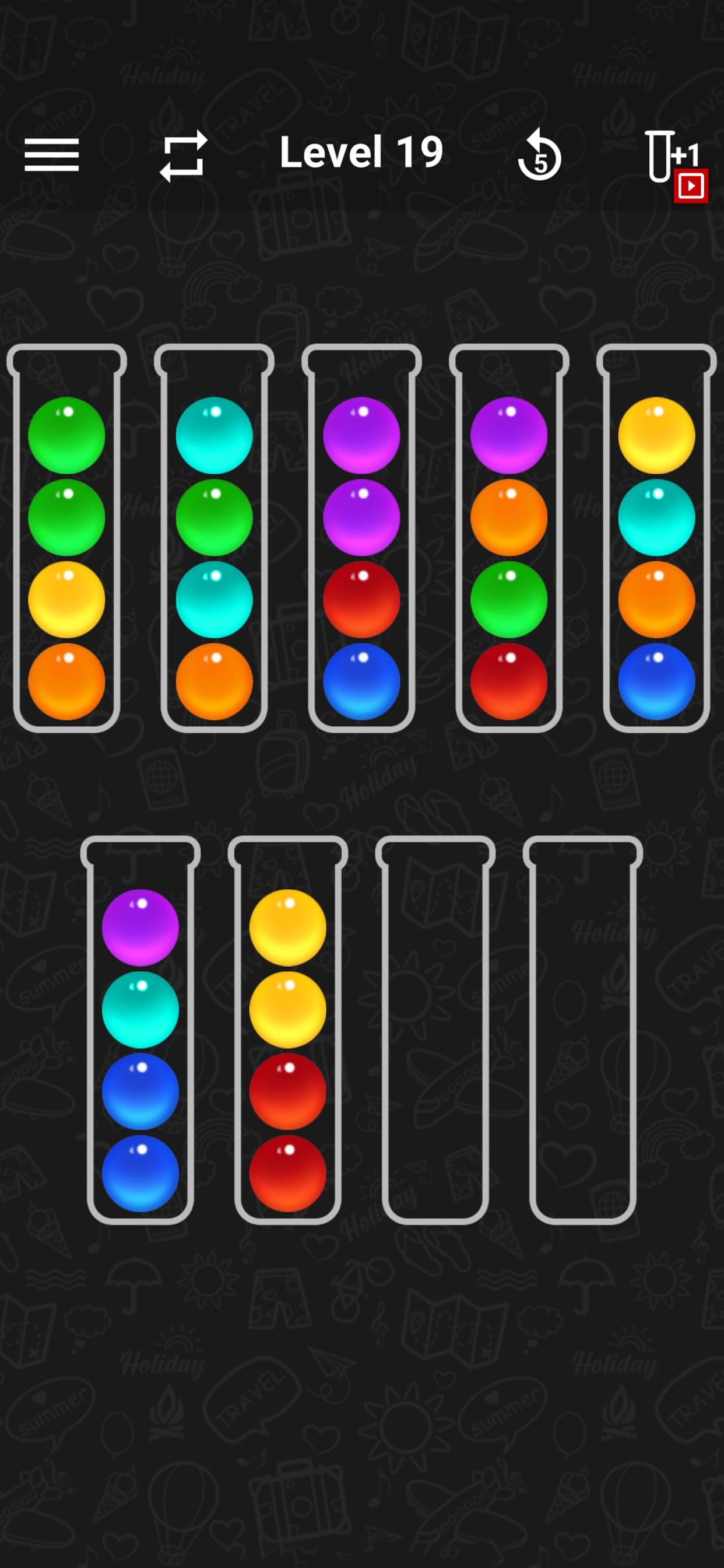 Ball Sort Color Water Puzzle screenshot 7 - screenshot