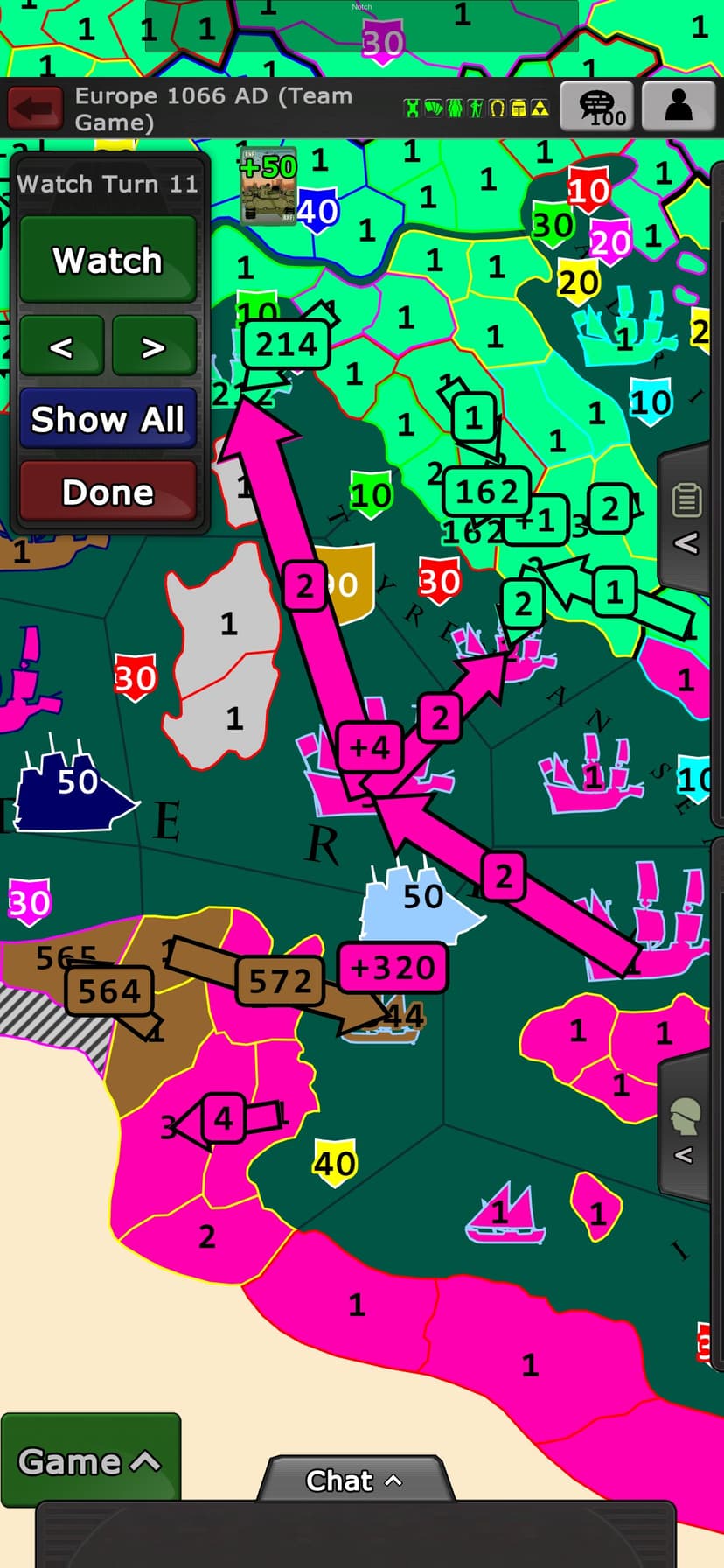 Warzone - turn based strategy screenshot 2 - screenshot