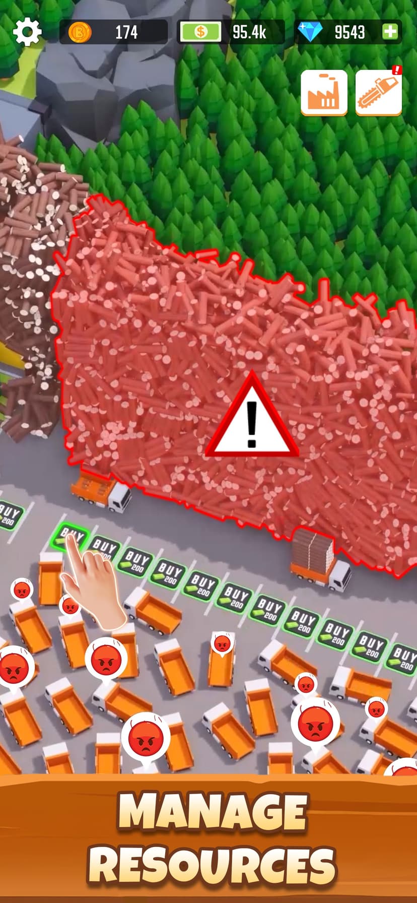 Idle Lumber Empire - Wood Game screenshot 7 - screenshot
