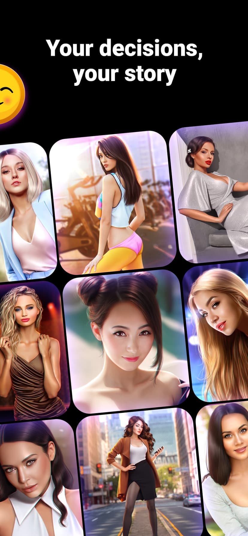 Loverz: Virtual love stories screenshot 5 - screenshot