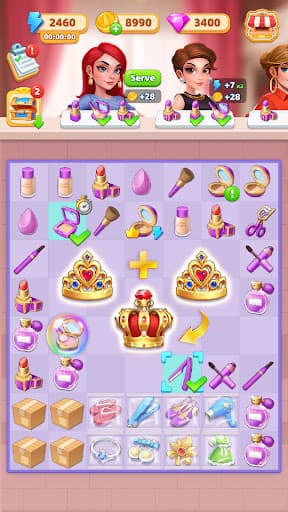 Beauty Merge - Makeup Game screenshot 5 - screenshot