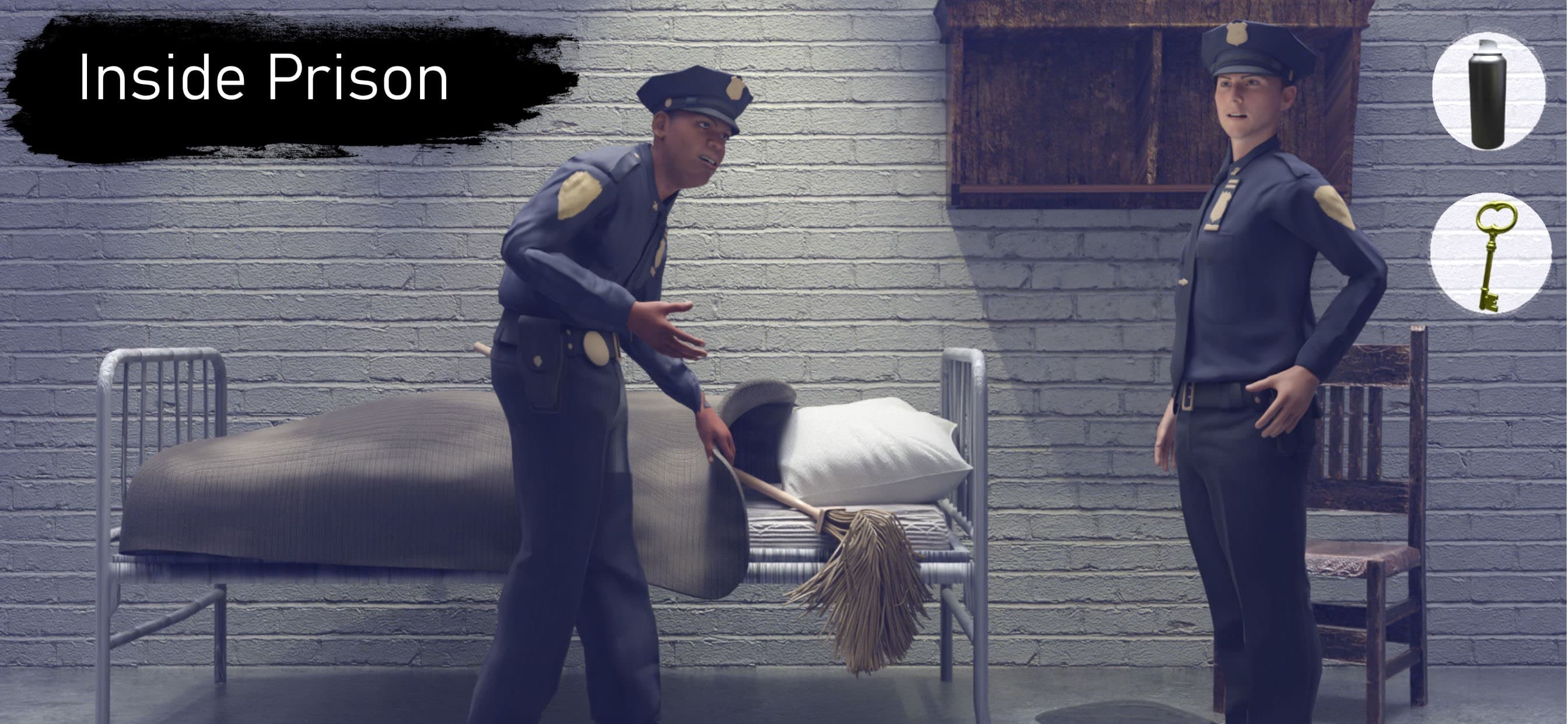 Escape Prison 2 adventure game screenshot 1 - screenshot